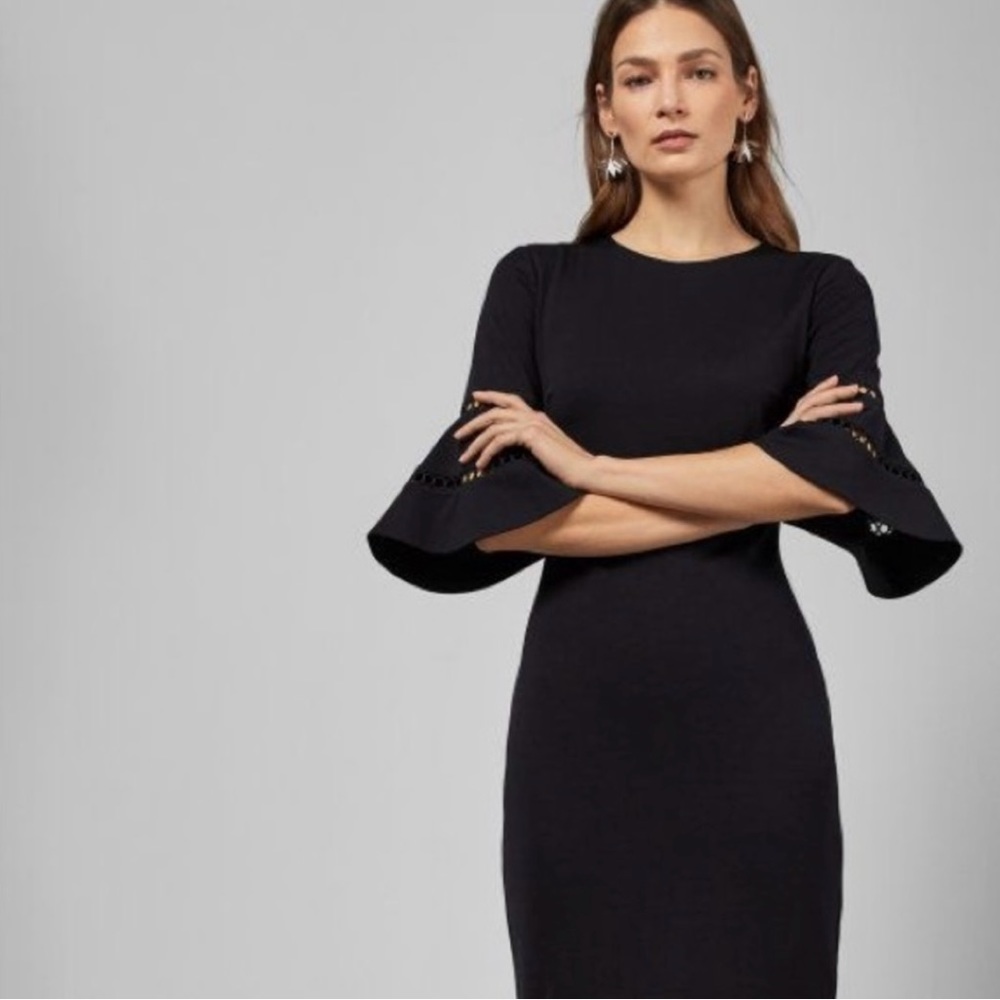 Ted Baker Filnio navy dress size 1 NWT